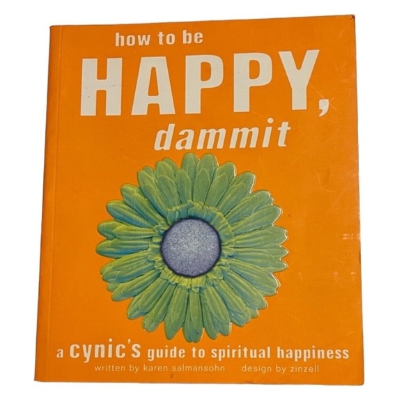 2/$25 book - How to be happy, d***it by Karen salmansohn - Picture 1 of 3
